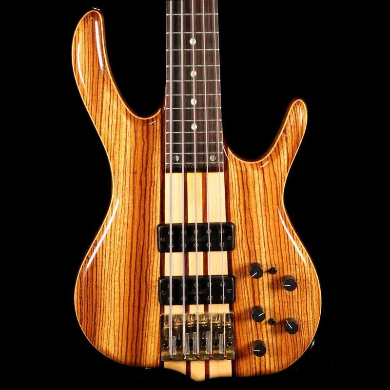 ken-smith-bsr-5eg-zebrawood-5-string-bass-natural Ken Smith BSR-5EG Zebrawood 5-String Bass Natural