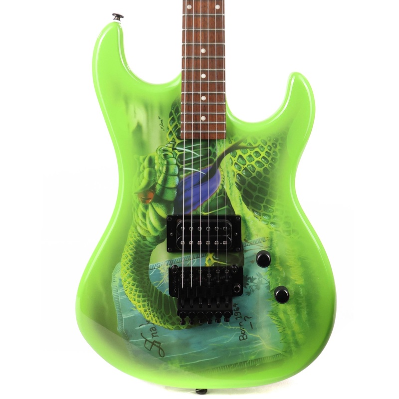 kramer-snake-sabo-baretta-snake-green-used Kramer Snake Sabo Baretta Snake Green Used