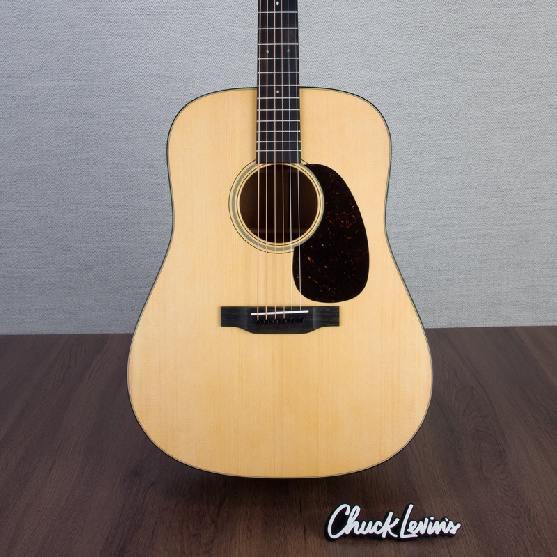martin-d-18-satin-mahogany-spruce-acoustic-guitar-mint-open-box Martin D-18 Satin Mahogany/Spruce Acoustic Guitar - Mint, Open Box