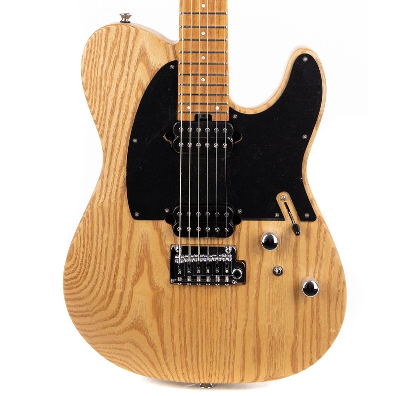charvel-pro-mod-so-cal-style-2-24-hh-2pt-cm-ash-caramelized-maple-fingerboard-natural-ash-used Charvel Pro-Mod So-Cal Style 2 24 HH 2PT CM Ash Caramelized Maple Fingerboard Natural Ash Used