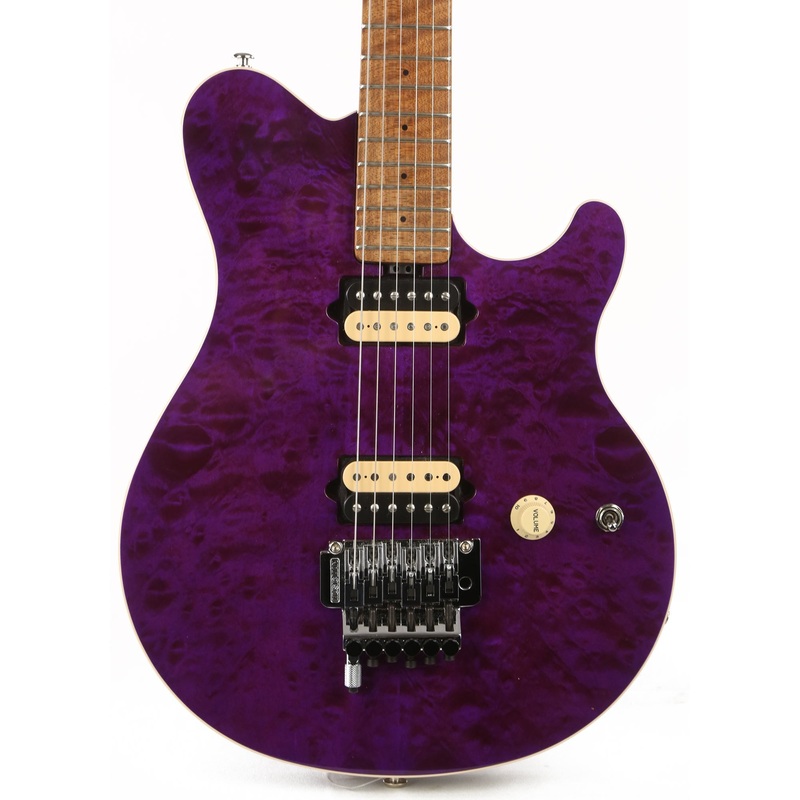 ernie-ball-music-man-axis-quilt-top-music-zoo-exclusive-amethyst-2019 Ernie Ball Music Man Axis Quilt Top Music Zoo Exclusive Amethyst 2019
