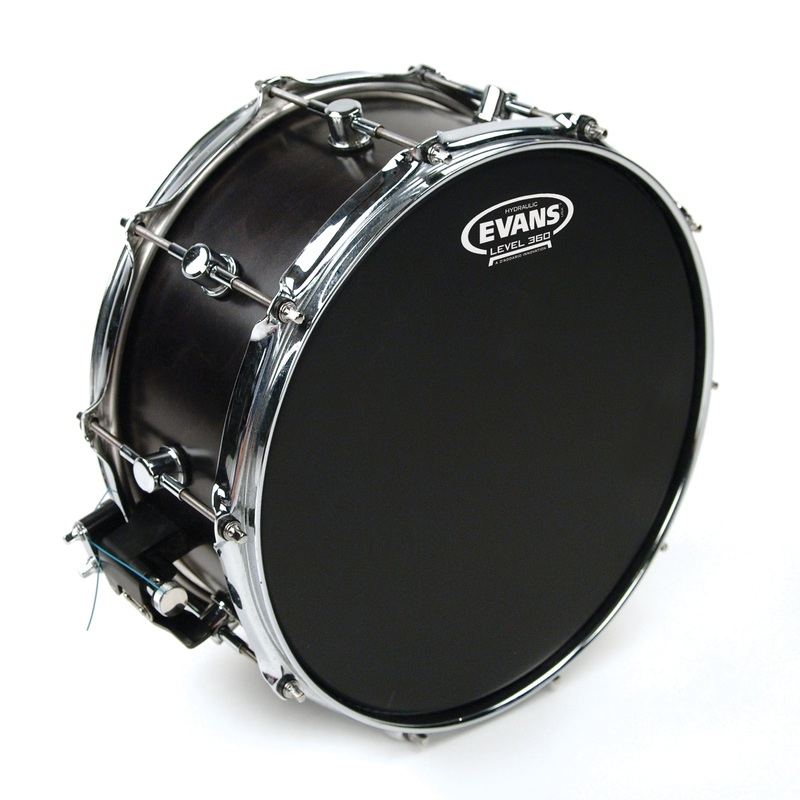 evans-14-hydraulic-black-drum-head Evans 14" Hydraulic Black Drum Head
