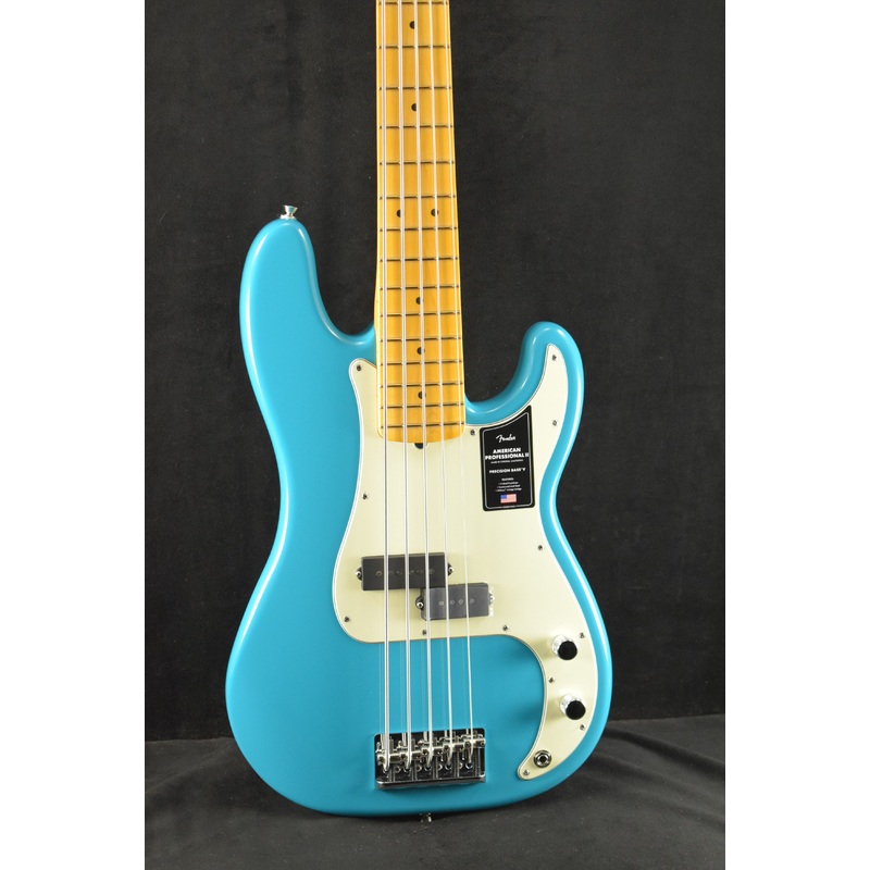 fender-american-professional-ii-precision-bass-v-maple-fingerboard-miami-blue Fender American Professional II Precision Bass V Maple Fingerboard Miami Blue