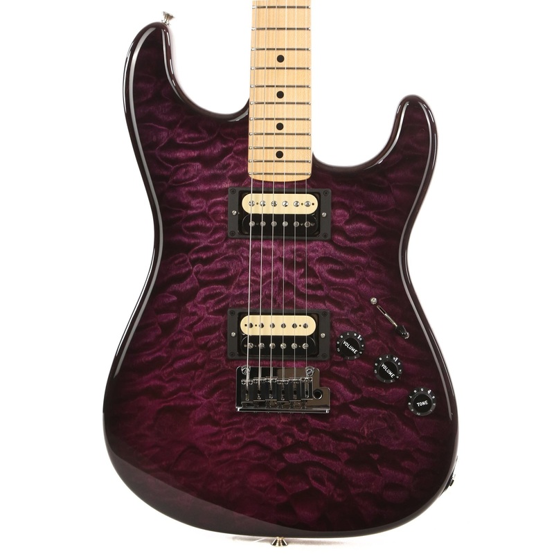 fender-custom-shop-hh-stratocaster-quilt-top-masterbuilt-jason-smith-transparent-purple Fender Custom Shop HH Stratocaster Quilt Top Masterbuilt Jason Smith Transparent Purple