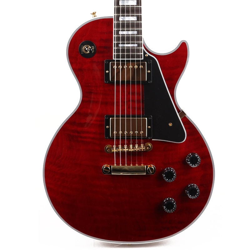 gibson-custom-shop-les-paul-axcess-custom-figured-top-wine-red-made-2-measure Gibson Custom Shop Les Paul Axcess Custom Figured Top Wine Red Made 2 Measure