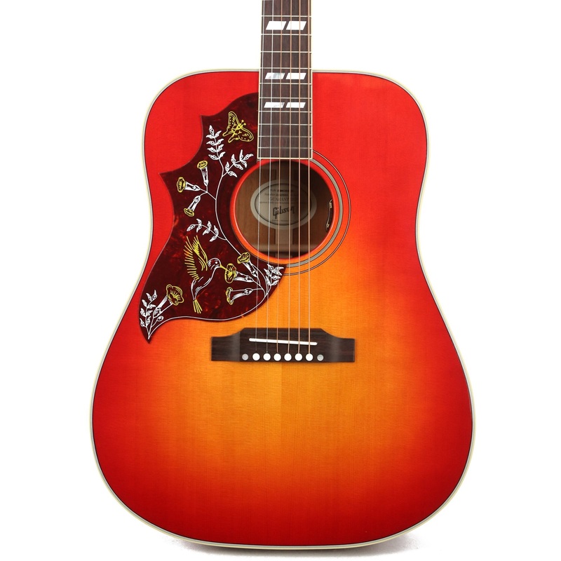 gibson-hummingbird-acoustic-electric-left-handed-heritage-cherry Gibson Hummingbird Acoustic-Electric Left-Handed Heritage Cherry