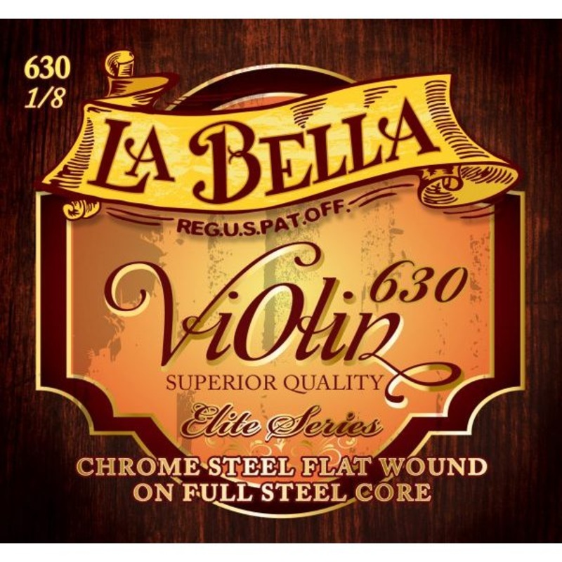 la-bella-630-1-8-violin-string-set-1-8-scale La Bella 630-1/8 Violin String Set - 1/8 Scale