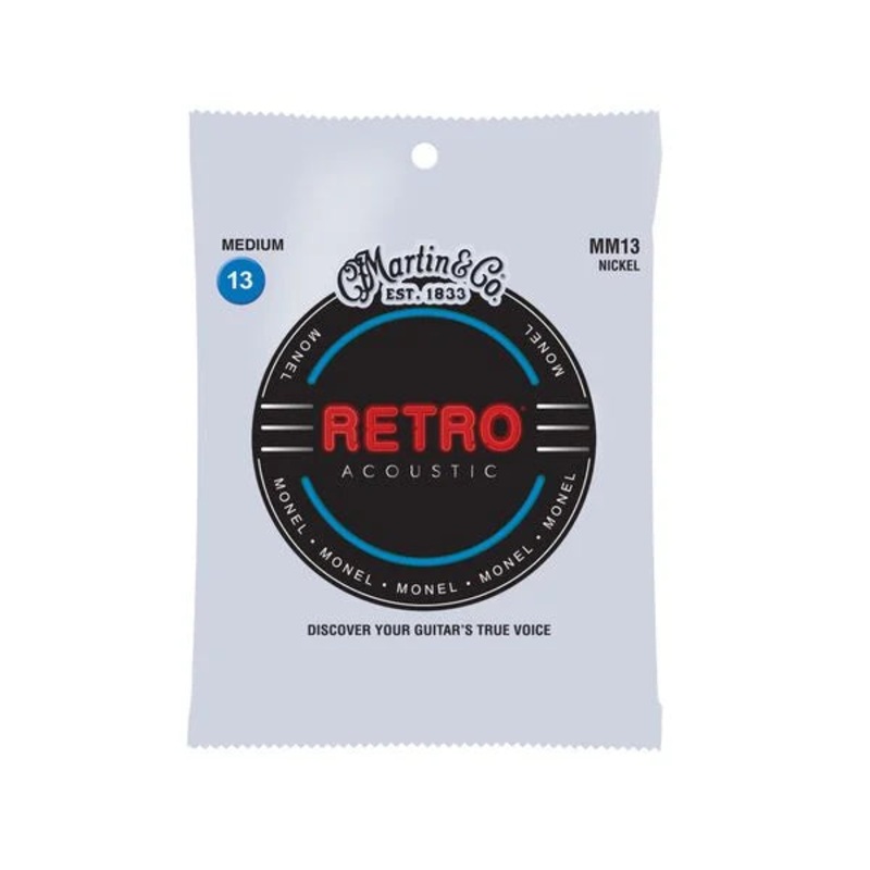 martin-retro-acoustic-guitar-strings-mm13-medium-13-56 Martin Retro Acoustic Guitar Strings - (MM13) Medium 13-56