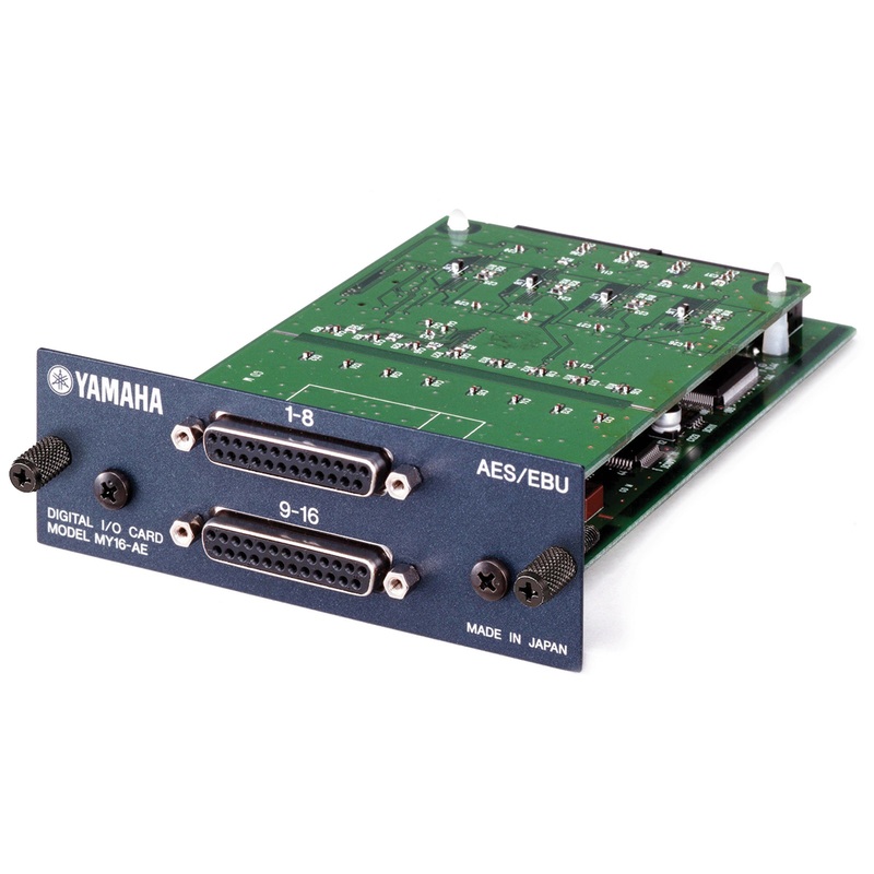 yamaha-my16ae-02r96-interface-card-i-o-for-aes-ebu-devices Yamaha MY16AE 02R96 Interface Card, I/O For AES/EBU Devices