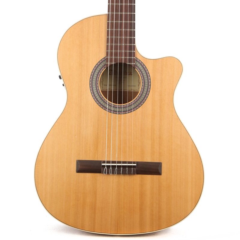 alhambra-open-pore-collection-op1-cutaway-classical-nylon-string-acoustic-used Alhambra Open Pore Collection OP1 Cutaway Classical Nylon String Acoustic Used