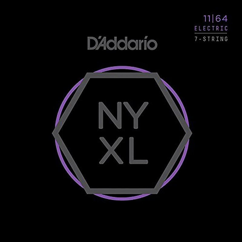 d-addario-nyxl-medium-11-64-nickel-wound-7-string-electric-guitar-strings D'Addario NYXL Medium 11-64 Nickel Wound 7-String Electric Guitar Strings