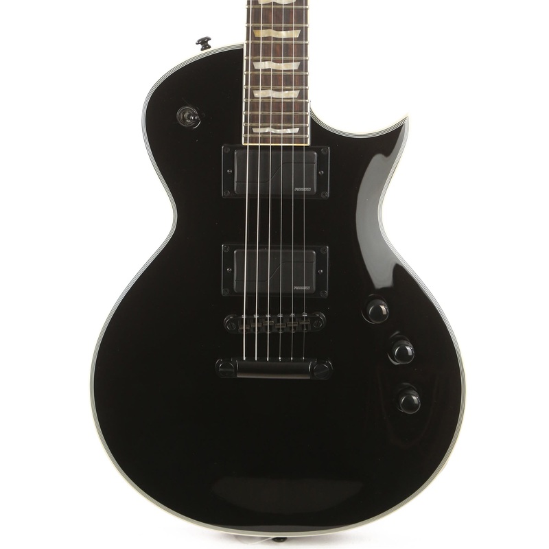esp-ltd-ec-1000s-fluence-humbuckers-black-used ESP LTD EC-1000S Fluence Humbuckers Black Used