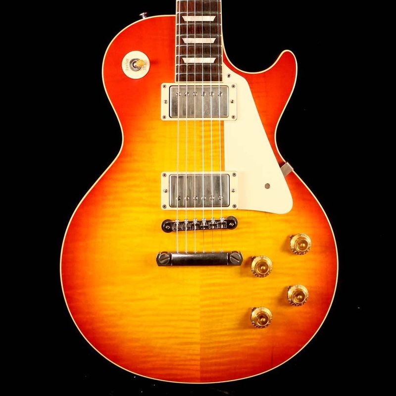 gibson-custom-shop-59-les-paul-reissue-washed-cherry-2011 Gibson Custom Shop '59 Les Paul Reissue Washed Cherry 2011