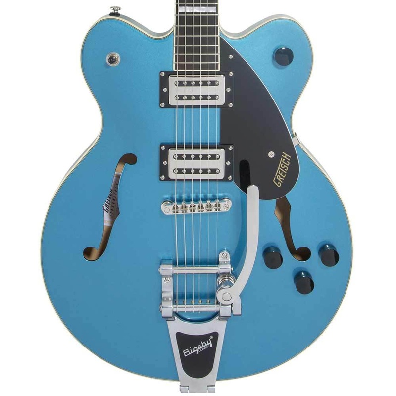 gretsch-g2622t-streamliner-center-block-with-bigsby-broad-tron-bt-2s-pickups-riviera-blue Gretsch G2622T Streamliner Center Block with Bigsby Broad'Tron BT-2S Pickups Riviera Blue