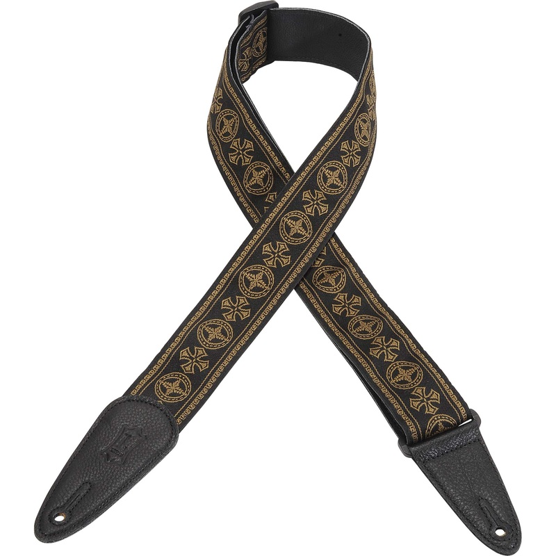 levy-s-mghj2-001-jacquard-guitar-strap Levy's MGHJ2-001 Jacquard Guitar Strap