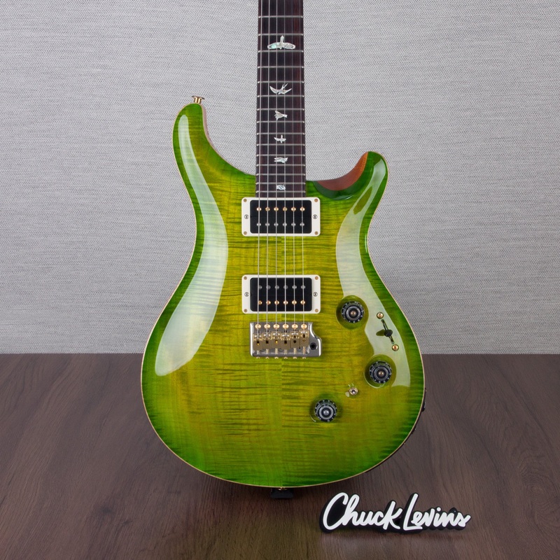 prs-custom-24-piezo-10-top-electric-guitar-eriza-verde-220354674 PRS Custom 24 Piezo 10 Top Electric Guitar - Eriza Verde - #220354674