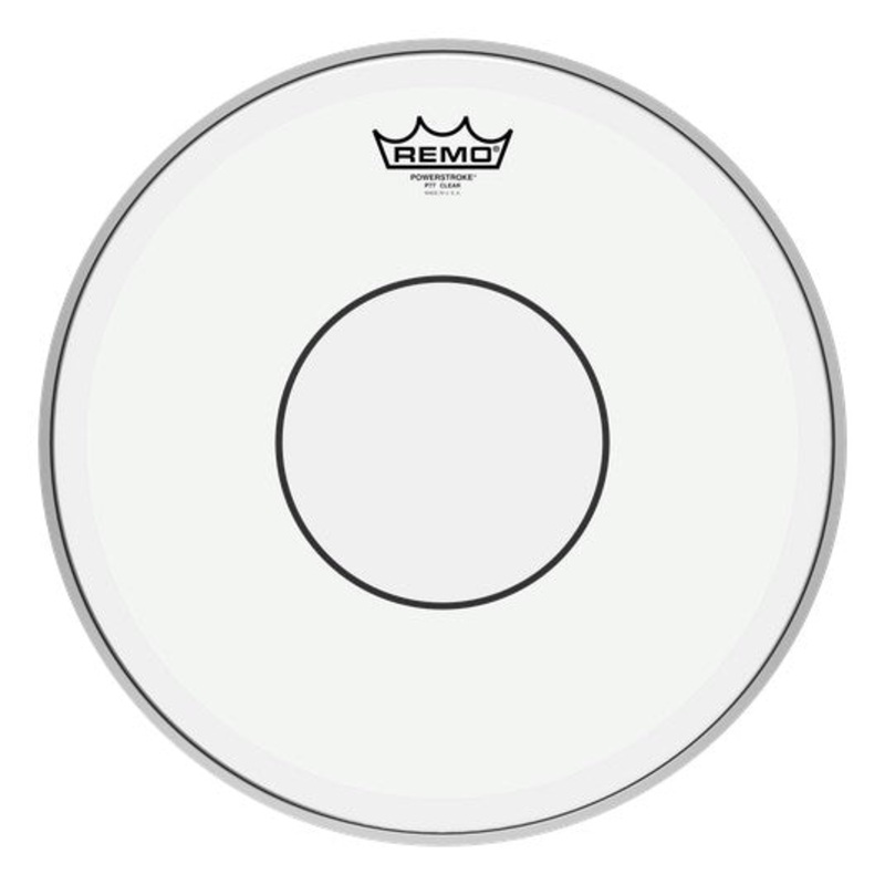 remo-powerstroke-77-clear-top-clear-dot-snare-drumheads Remo Powerstroke 77 Clear Top Clear Dot Snare Drumheads