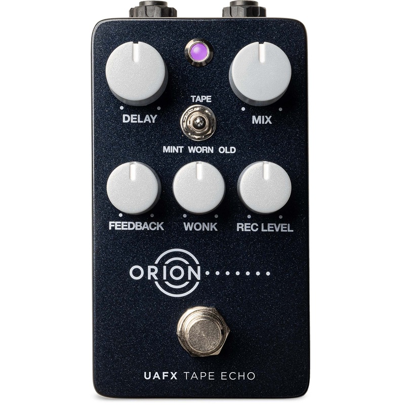 universal-audio-uafx-orion-tape-echo-effect-pedal Universal Audio UAFX Orion Tape Echo Effect Pedal