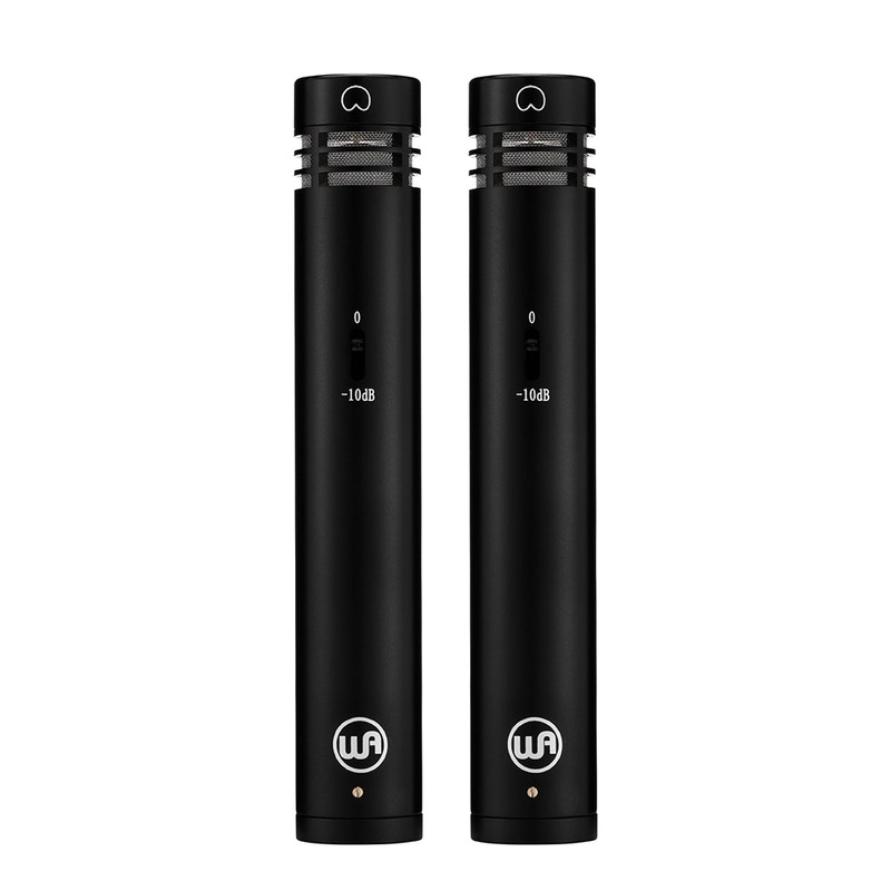 warm-audio-wa-84-diaphragm-cardioid-condenser-mic-stereo-pair-black Warm Audio WA-84 Diaphragm Cardioid Condenser Mic Stereo Pair - Black