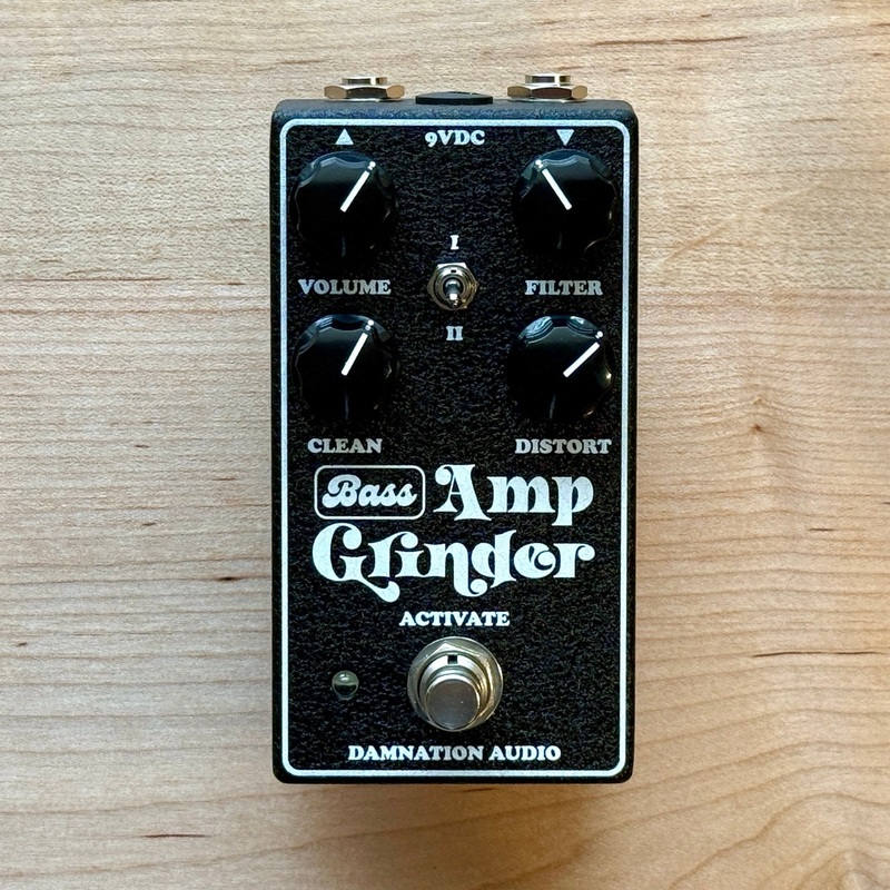 damnation-pedals-bass-amp-grinder-bass-distortion-effects-pedal Damnation Pedals Bass Amp Grinder Bass Distortion Effects Pedal