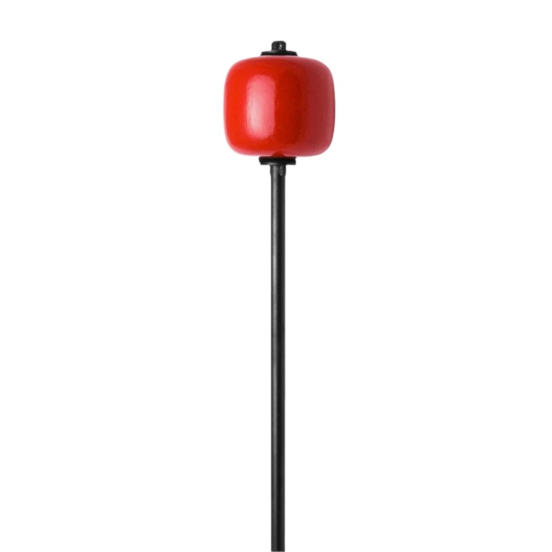 danmar-bass-drum-beater-wood-red Danmar Bass Drum Beater - Wood - Red