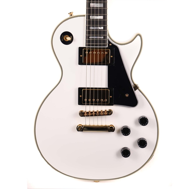 epiphone-inspired-by-gibson-custom-les-paul-custom-alpine-white Epiphone Inspired by Gibson Custom Les Paul Custom Alpine White