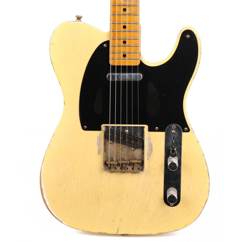 fender-custom-shop-70th-anniversary-broadcaster-nocaster-blonde-relic-masterbuilt-todd-krause-2020 Fender Custom Shop 70th Anniversary Broadcaster Nocaster Blonde Relic Masterbuilt Todd Krause 2020