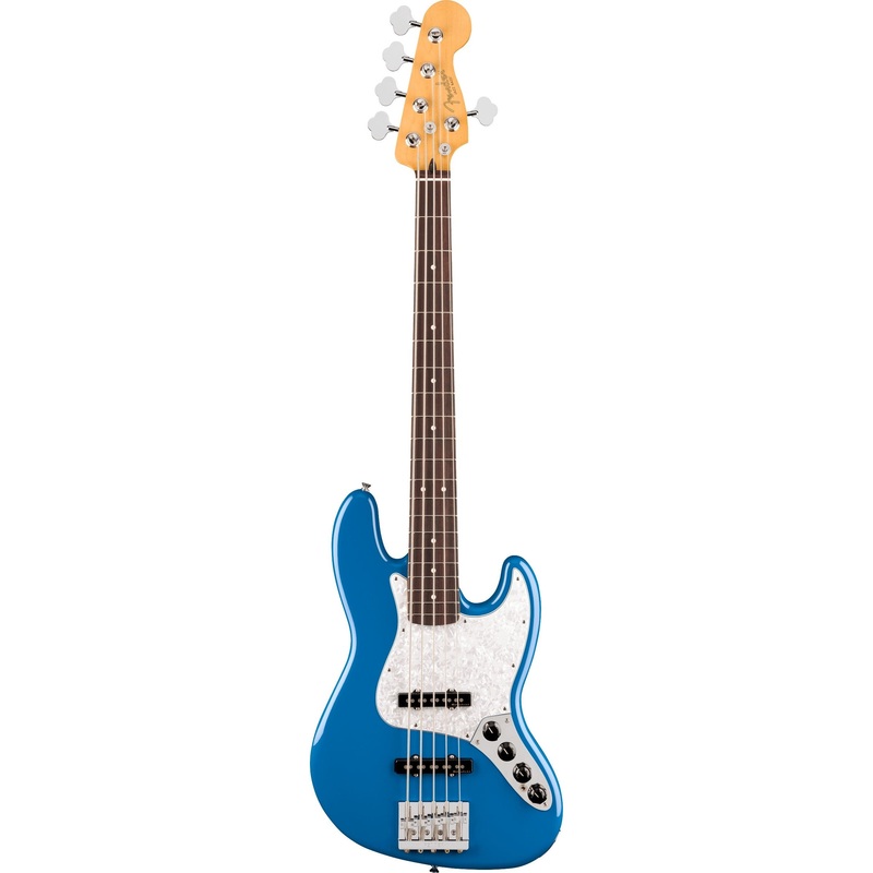 fender-player-ii-modified-active-jazz-v-electric-bass-guitar-rosewood-fingerboard-electric-blue Fender Player II Modified Active Jazz V Electric Bass Guitar, Rosewood Fingerboard - Electric Blue
