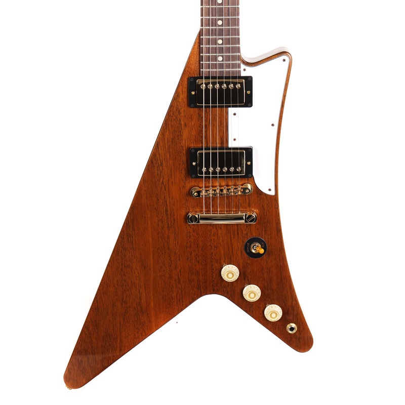 gibson-custom-shop-1957-mahogany-moderne-reissue-vos-antique-natural Gibson Custom Shop 1957 Mahogany Moderne Reissue VOS Antique Natural
