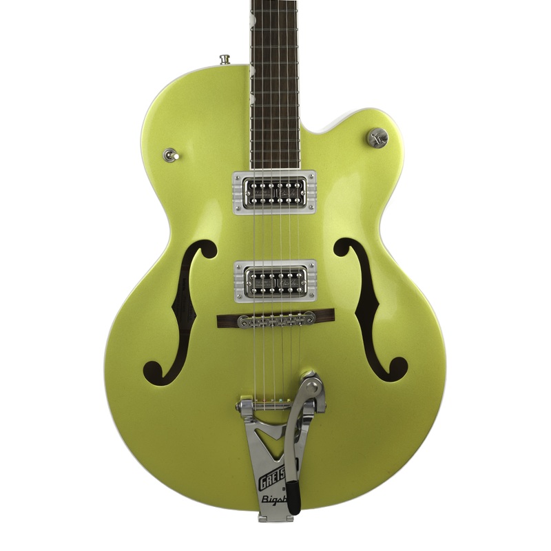 gretsch-g6120t-hr-brian-setzer-signature-hot-rod-hollow-body-with-bigsby-lime-gold-rosewood-fingerboard Gretsch G6120T-HR Brian Setzer Signature Hot Rod Hollow Body With Bigsby - Lime Gold, Rosewood Fingerboard