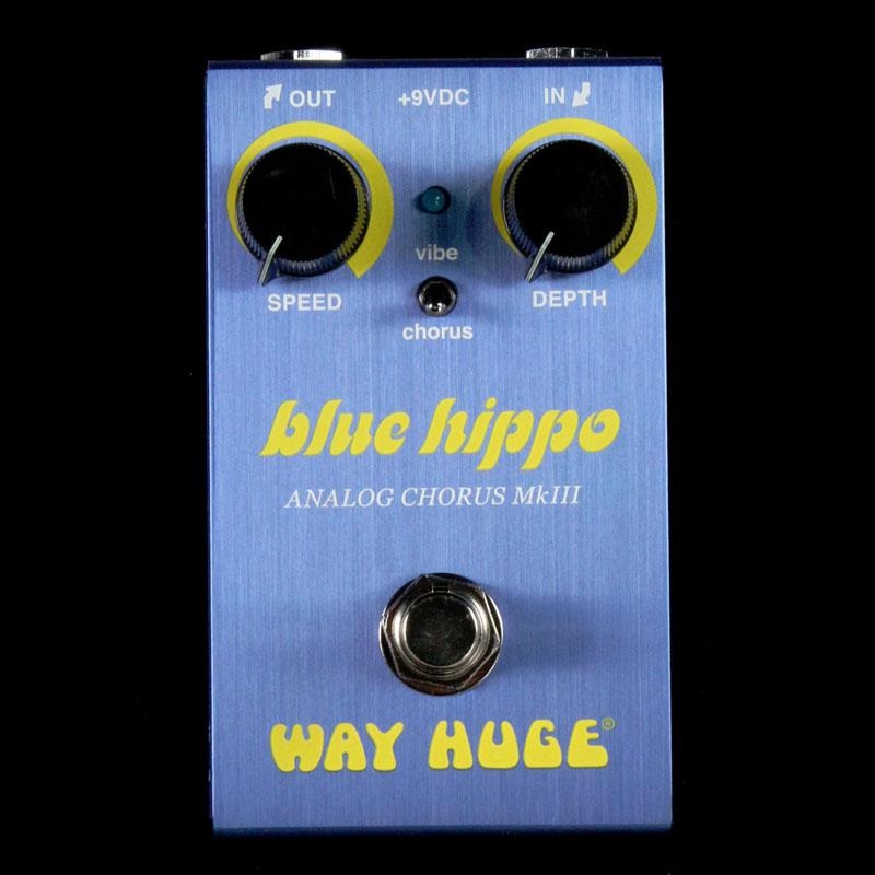 way-huge-smalls-blue-hippo-analog-chorus-pedal Way Huge Smalls Blue Hippo Analog Chorus Pedal