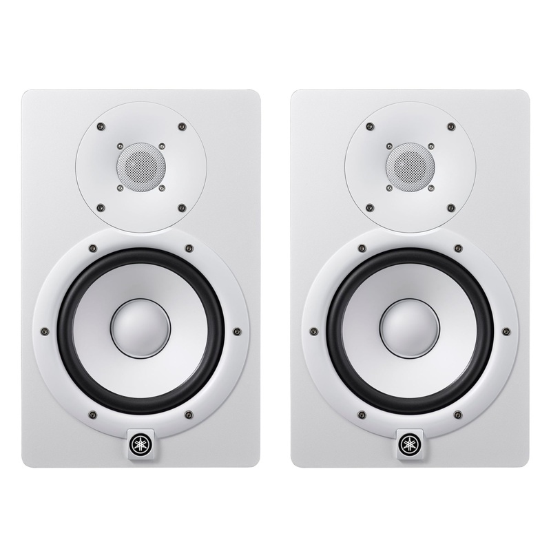 yamaha-hs7-6-5-inch-studio-monitor-pair-white-mint-open-box-used Yamaha HS7 6.5-Inch Studio Monitor Pair - White - Mint, Open Box - Used