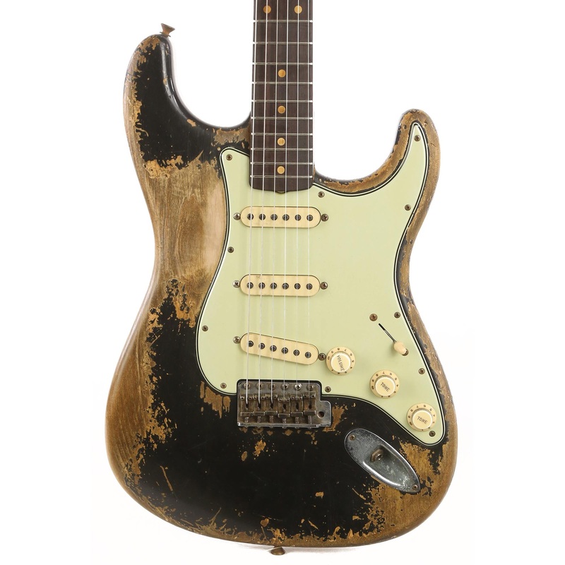 fender-custom-shop-1960s-stratocaster-ultimate-relic-black-masterbuilt-vincent-van-trigt Fender Custom Shop 1960s Stratocaster Ultimate Relic Black Masterbuilt Vincent Van Trigt