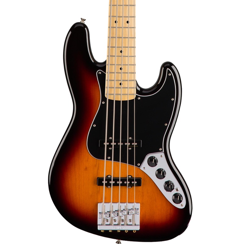 fender-deluxe-active-jazz-bass-v-3-tone-sunburst-used Fender Deluxe Active Jazz Bass V 3-Tone Sunburst Used