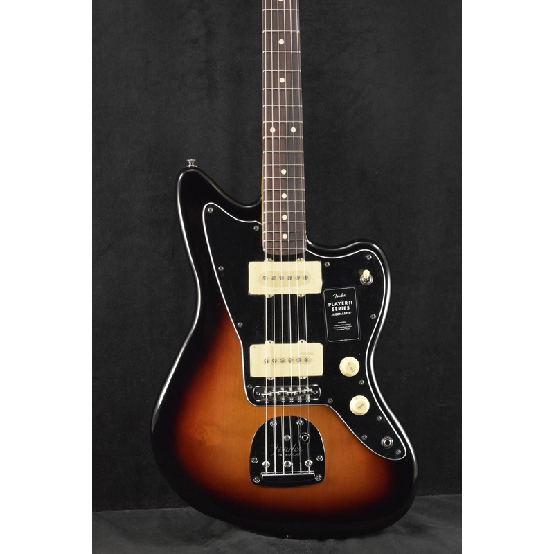 fender-player-ii-jazzmaster-3-color-sunburst-rosewood-fingerboard Fender Player II Jazzmaster 3-Color Sunburst Rosewood Fingerboard