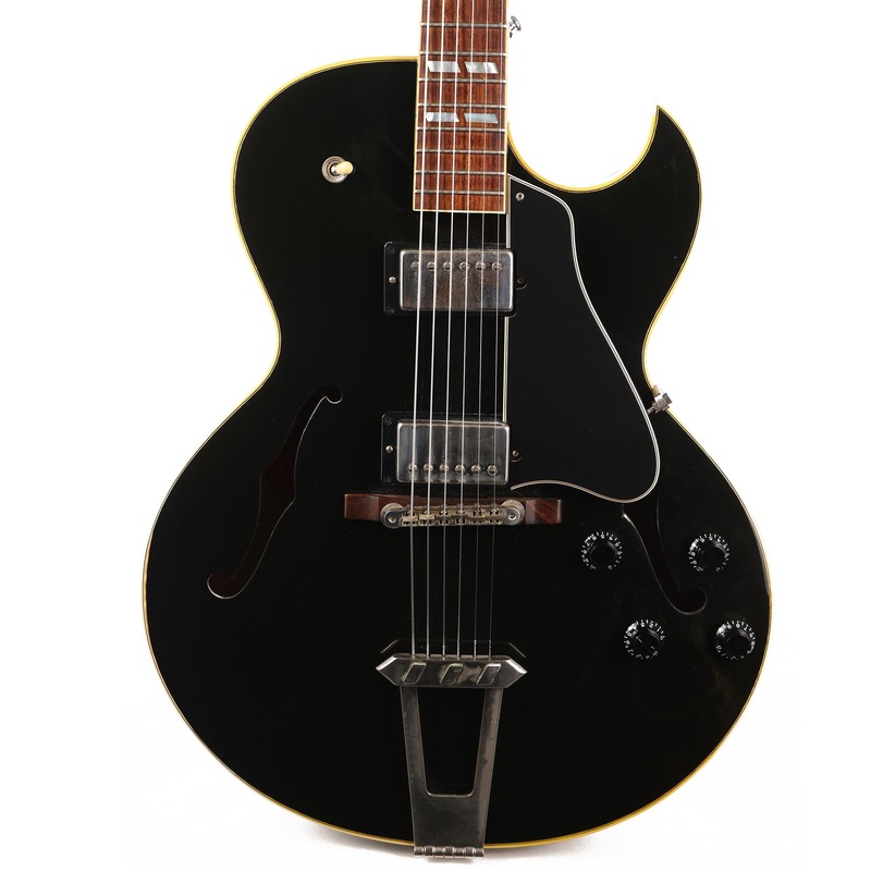 gibson-custom-shop-es-175-aged-ebony-2003 Gibson Custom Shop ES-175 Aged Ebony 2003