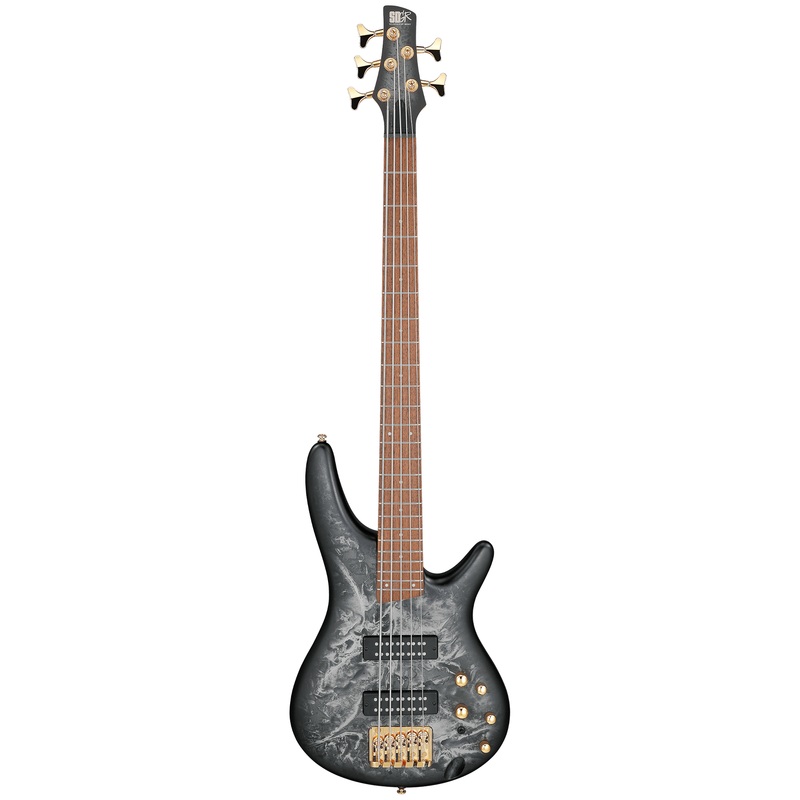ibanez-sr305edxbzm-5-string-bass-guitar-black-ice-frozen-matte Ibanez SR305EDXBZM 5-String Bass Guitar - Black Ice Frozen Matte