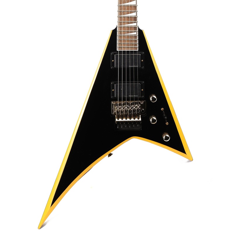 jackson-x-series-rhoads-rrx24-black-with-neon-yellow-bevels Jackson X Series Rhoads RRX24 Black with Neon Yellow Bevels