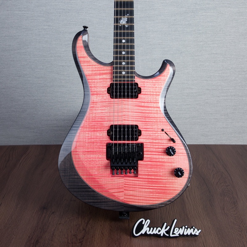 knaggs-steve-stevens-severn-xf-signature-electric-guitar-light-pink-onyx-1455 Knaggs Steve Stevens Severn XF Signature Electric Guitar - Light Pink/Onyx - #1455
