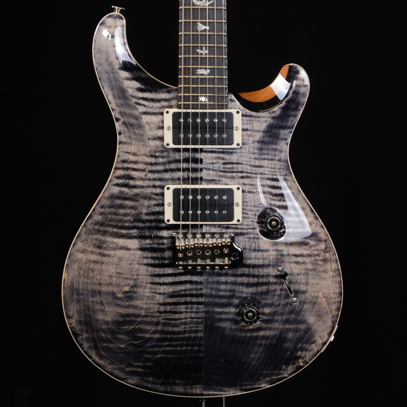 2024-prs-custom-24-electric-guitar-charcoal 2024 PRS Custom 24 Electric Guitar - Charcoal