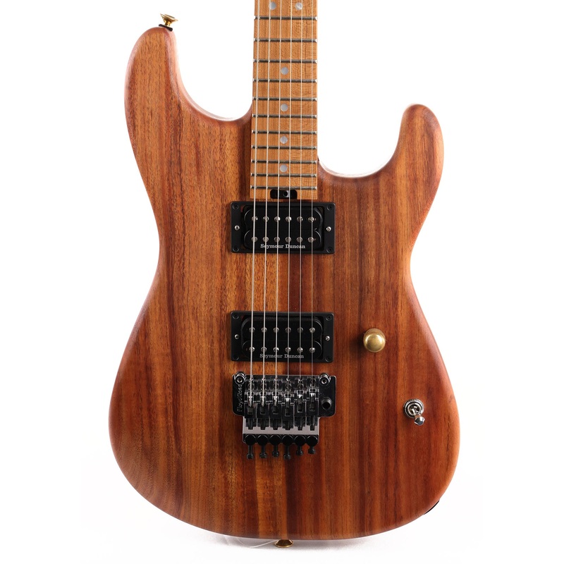 charvel-custom-shop-san-dimas-koa-hh-natural-series-oil-finish-used Charvel Custom Shop San Dimas Koa HH Natural Series Oil Finish Used