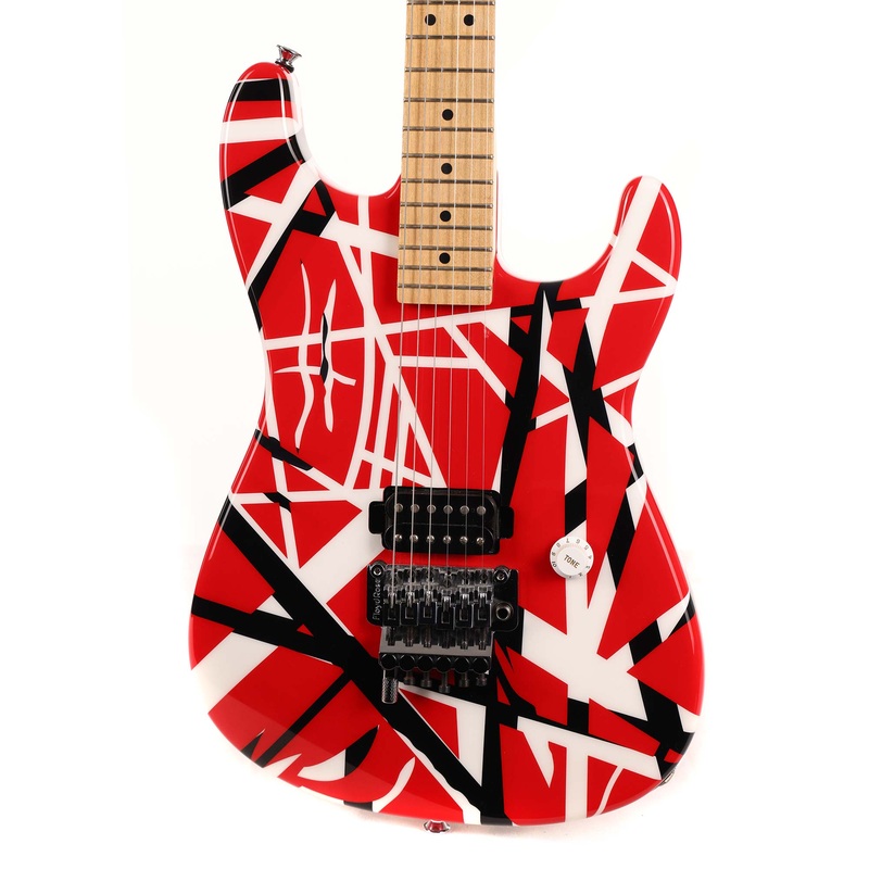 charvel-evh-art-series-guitar-red-white-and-black-2007 Charvel EVH Art Series Guitar Red White and Black 2007
