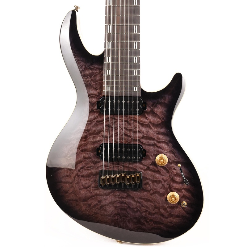 esp-ltd-jr-608-javier-reyes-signature-8-string-faded-blue-sunburst-used ESP LTD JR-608 Javier Reyes Signature 8-String Faded Blue Sunburst Used