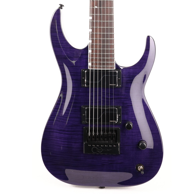 esp-ltd-sh-7-evertune-brian-head-welch-signature-see-thru-purple-used ESP LTD SH-7 Evertune Brian Head Welch Signature See Thru Purple Used