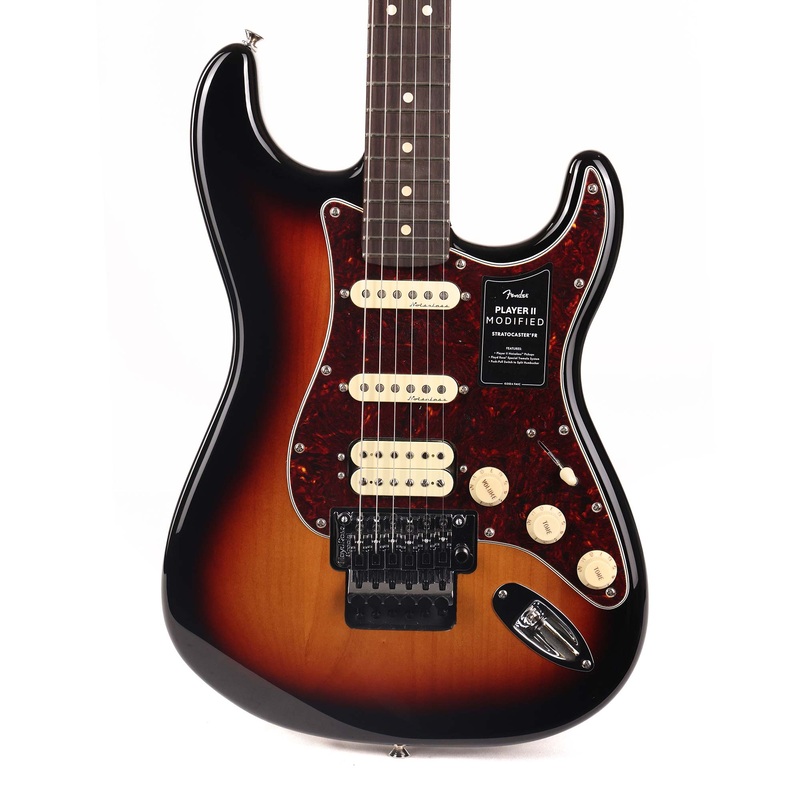 fender-player-ii-modified-stratocaster-hss-floyd-rose-3-tone-sunburst-used Fender Player II Modified Stratocaster HSS Floyd Rose 3-Tone Sunburst Used