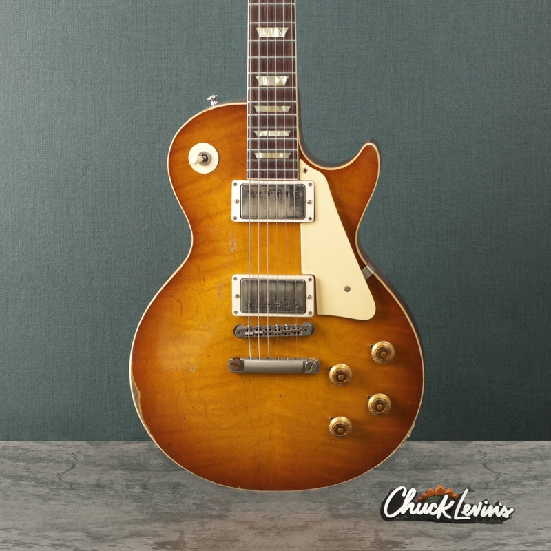 gibson-custom-shop-murphy-lab-1959-les-paul-standard-ultra-heavy-aged-dirty-lemon-burst-chucksclusive-922421 Gibson Custom Shop Murphy Lab 1959 Les Paul Standard - Ultra Heavy Aged Dirty Lemon Burst - CHUCKSCLUSIVE - #922421