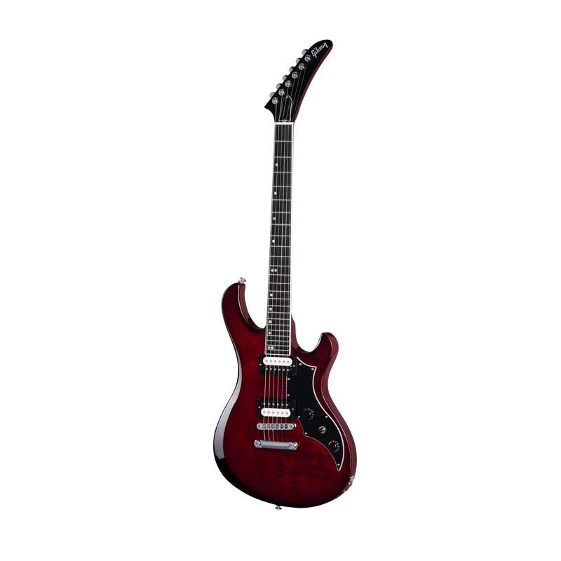 gibson-victory-figured-top-electric-guitar-wine-red-burst Gibson Victory Figured Top Electric Guitar - Wine Red Burst