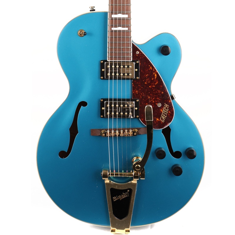 gretsch-g2410tg-streamliner-hollow-body-single-cut-ocean-turquoise-used Gretsch G2410TG Streamliner Hollow Body Single-Cut Ocean Turquoise Used