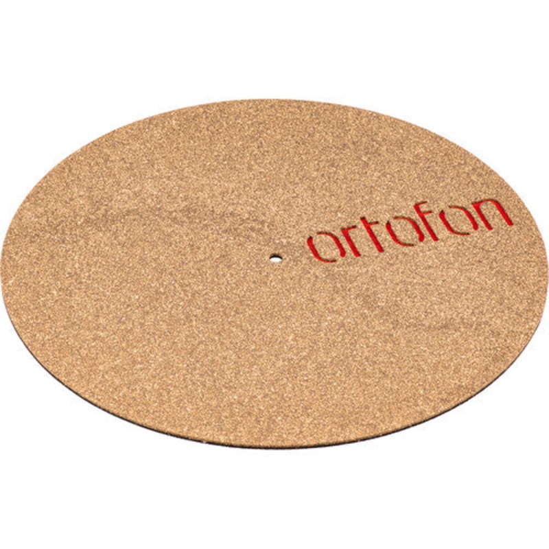 ortofon-sm-101-multilayer-cork-mat-with-red-logo Ortofon SM-101 Multilayer Cork Mat with Red Logo