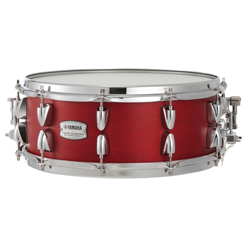yamaha-tour-custom-14x5-5-inch-maple-wood-snare-drum-candy-apple-satin Yamaha Tour Custom 14x5.5-Inch Maple Wood Snare Drum- Candy Apple Satin